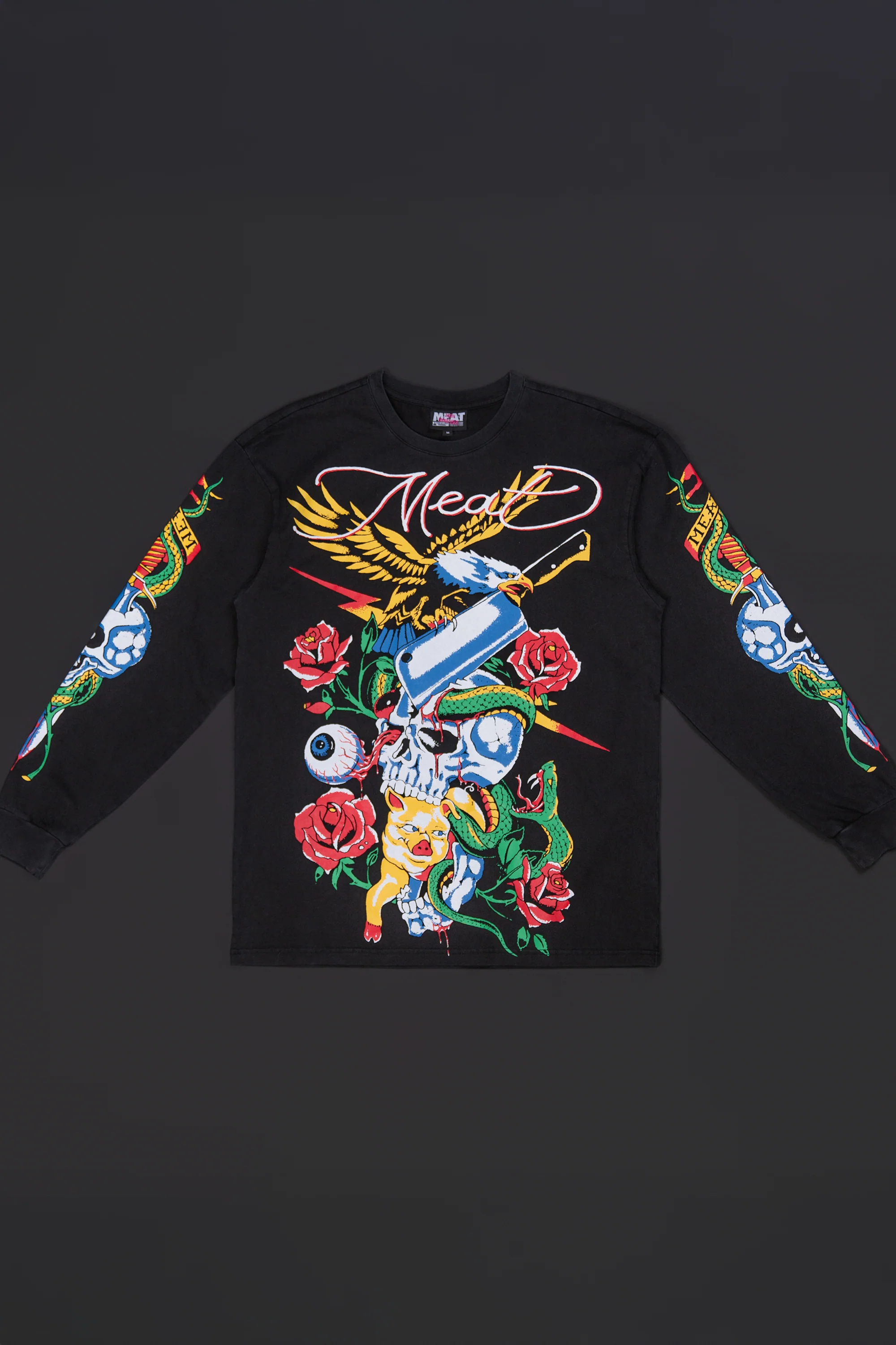 Meaty Hardy Long Sleeve Tee - Image 5