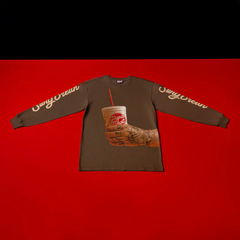 Meat Swig Long Sleeve Tee - Image 4